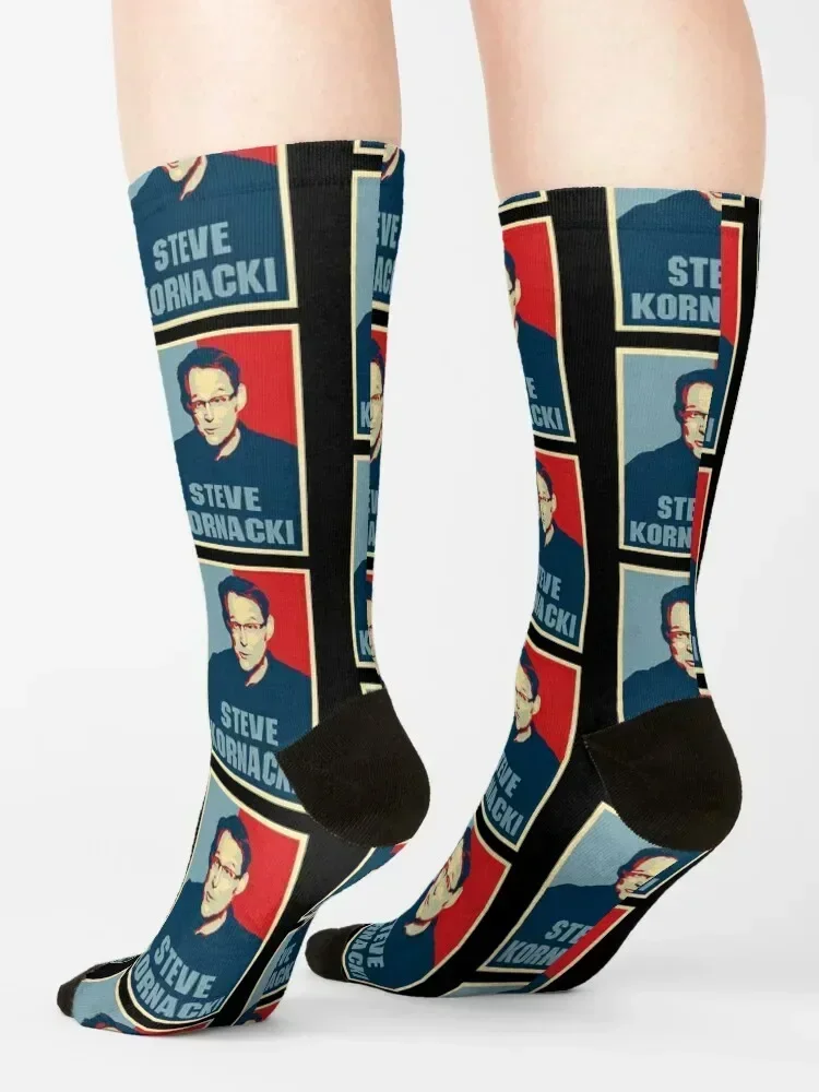 Steve Kornacki Socks retro christmas gifts Soccer floor Men Socks Luxury Brand Women's