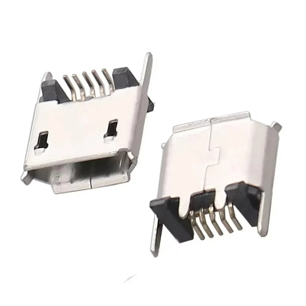 5-pinowe gniazdo Micro Mini USB Port ładowania Stacja dokująca dla Alpha 200 Garmin Edge 820 ZX80-B-5P 180Grado Pionowe złącze SMT 5P — zdjęcie 7