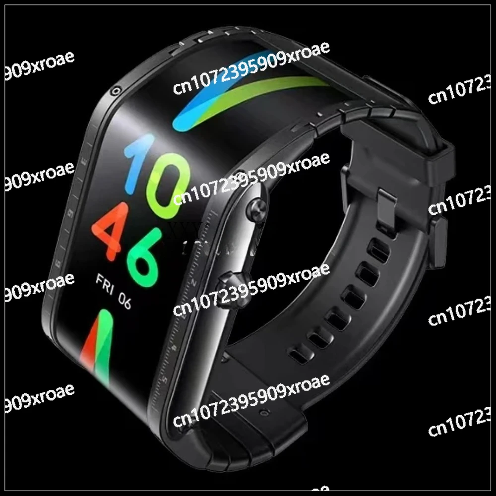 GPS Positioning Bluetooth Watch Men Women Watch Nubia Alpha SmartWatch Flexible Display 4G Internet Phone Heart Rate Detection