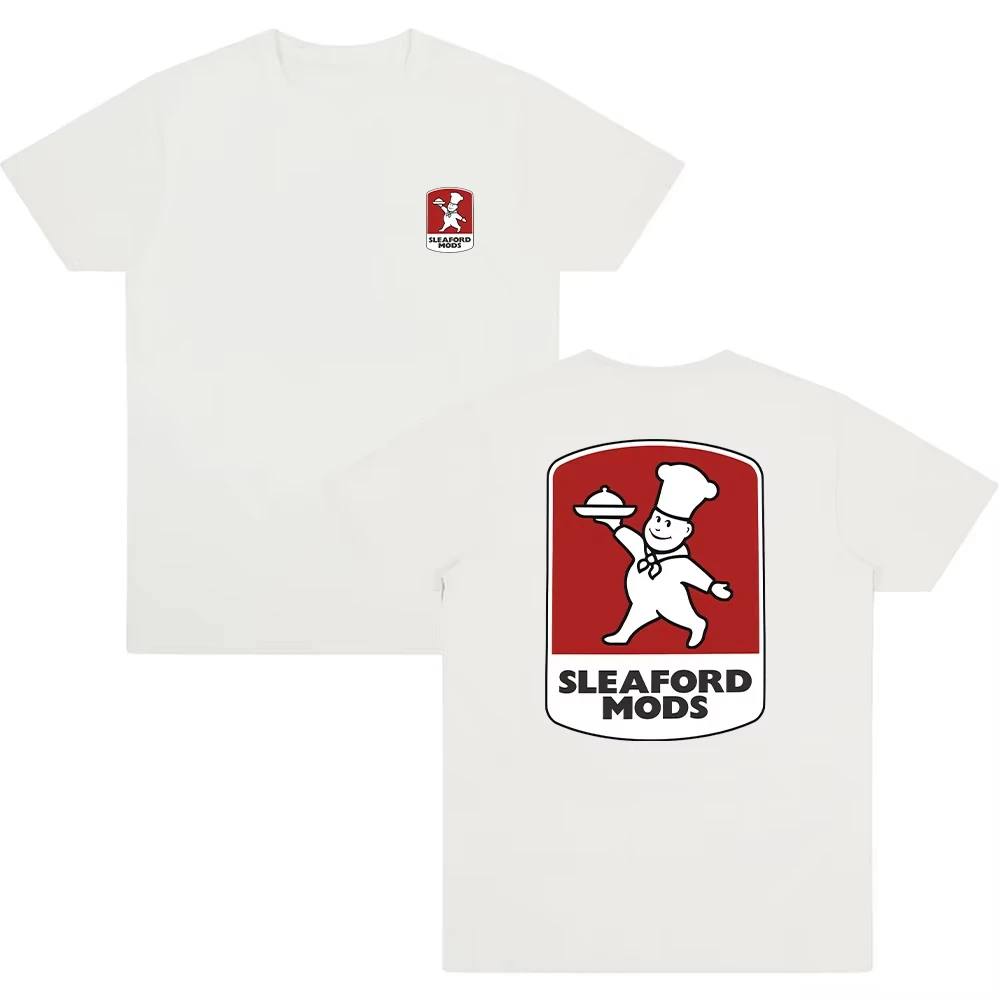 

Sleaford Mods Little Chef T-Shirt Fashion Creative Design Clothing Cotton High Quality T Shirts Women Men ComfortableSoft Tees