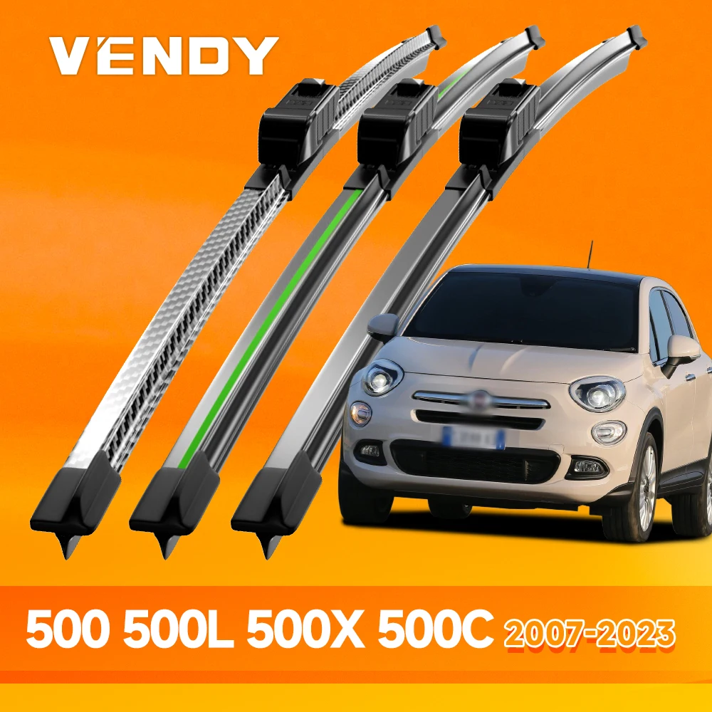 2Pcs For Fiat 500 2…