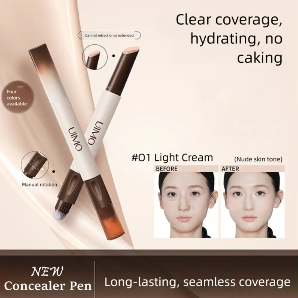 

Invisible Pores Concealer Pen Long Lasting Not Easy To Decolorize Brightening Pen Moisturizing Shrinks Pores Facial Foundation
