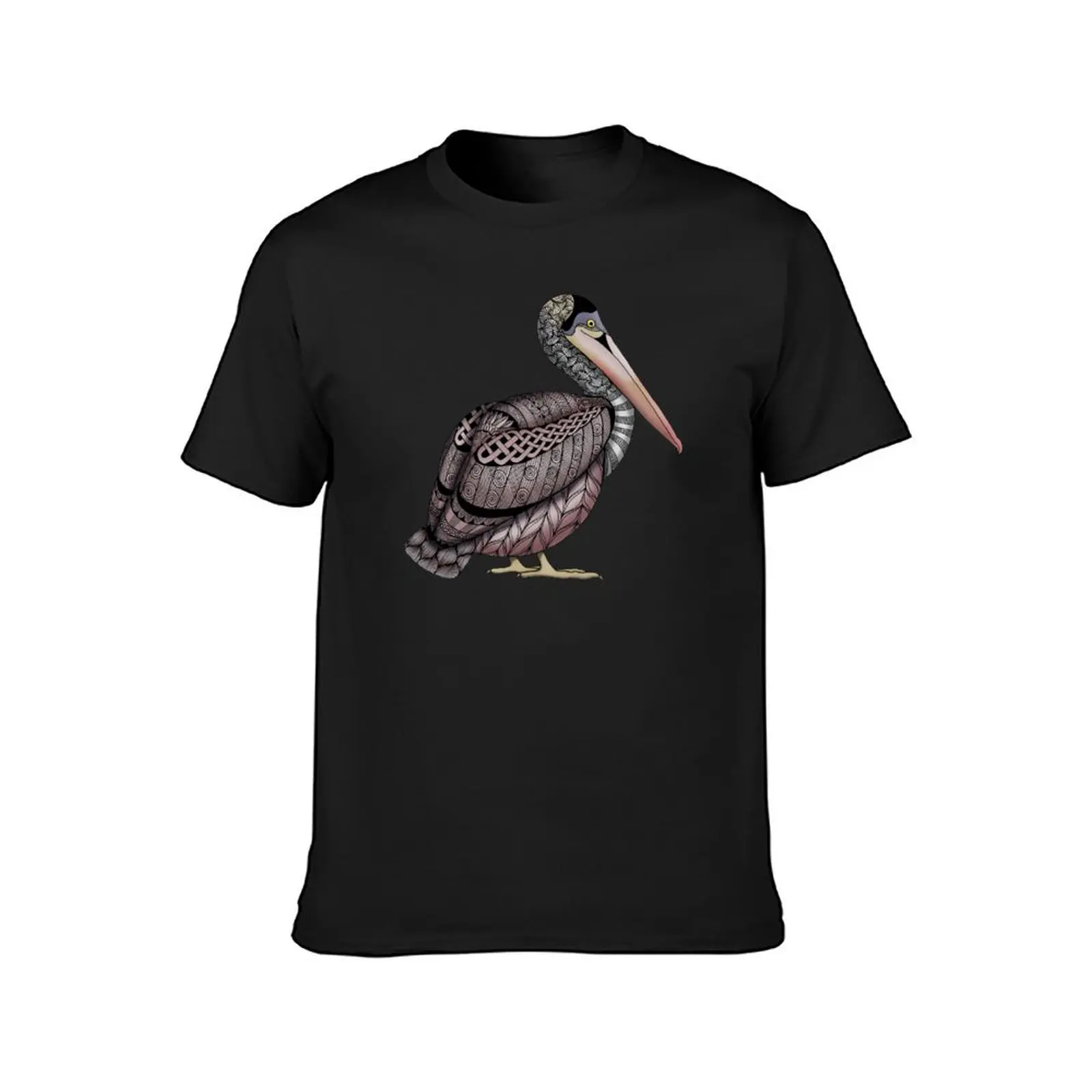 Brown Pelican T-Shirt cute clothes customs design your own Blouse mens t shirt