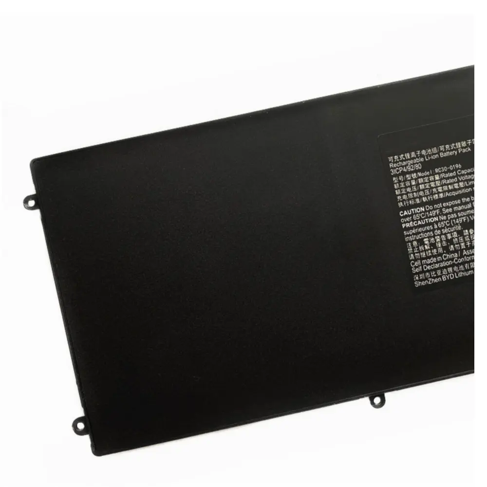 11.55V 53.6Wh New RC30-0196 Battery For Razer Blade Stealth 2016 v2 i7-7500U RZ09-0239 RZ09-0168 RZ09-01682E22 RZ09-0196 Laptop