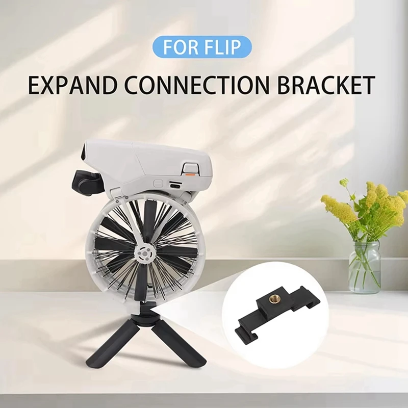 CQT Is Suitable For DJI FLIP Drone Transfer To Expand The Bracket 1/4 Interface To A Tripod Fixed Shooting Accessories