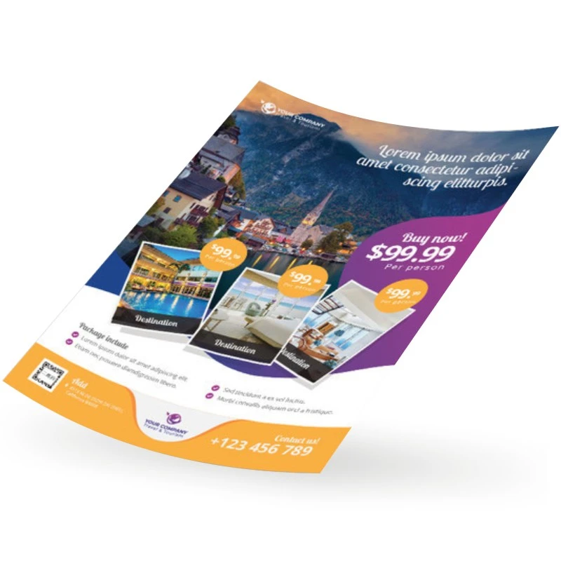 Рисунок 2 - Дешевые флаеры на заказ A6 A5 A4