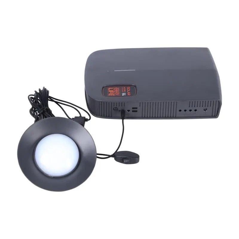 

FOR New Design Portable Solar Home Lighting System Solar Generator System With Dc 32 Inch Tv fan For Home