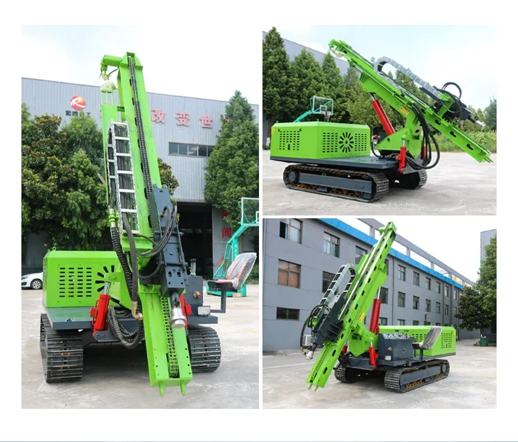 High Quality Post Driver Solar Piling Driver Machine Ground Screw Pile Driver Machine for Sale