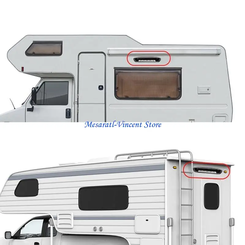 A70F Marine LED Awning Porch Light Bar RV for Camper Motorhome Trailer 12