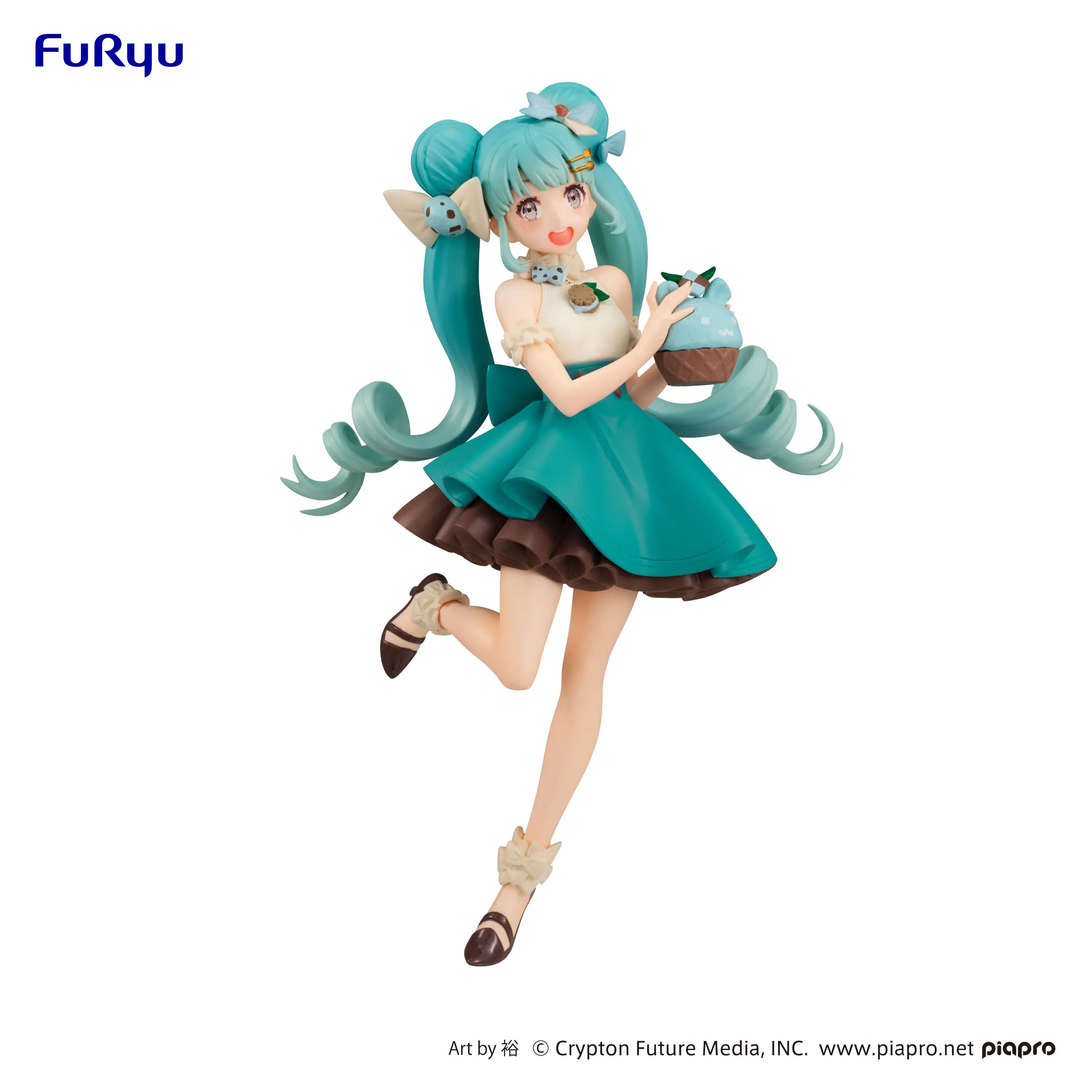 

Original Furyu Prize Figure Hatsune Miku SweetSweets Choco Mint Ver.