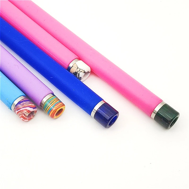 1 قطعة 510 المعبرة الفولاذ المقاوم للصدأ الراتنج القش المشتركة #6