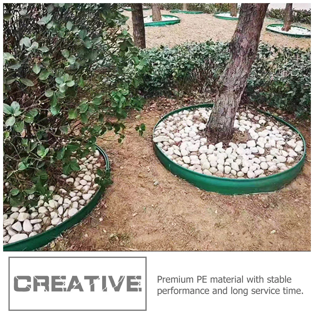 Green Belt Flower Trees Outdoor Gardening Border Protective Strip Grass Edging Fence Path Barrier