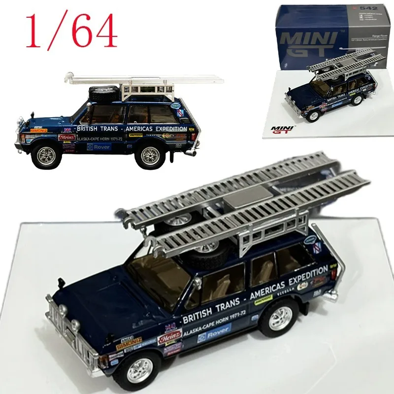 

‌TSM MINI GT Diecast 1:64 Scale Land Rover Range Rover Classic 1971 British Version Alloy Car Model Toys for Boys Gift