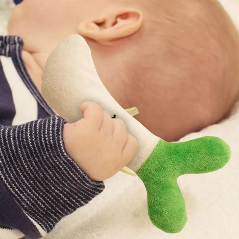 Soothing Baby Toy For Sleep Soft Plush Corn Stuffed Calming Bean Sprout Washable Cuddly Interactive Sensory Cozy For Car Seat