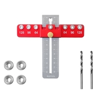 Adjustable Cabinet Hardware Doweling Jig Hole Locator Precise Woodworking Drill Guide For Drawer Cabinet