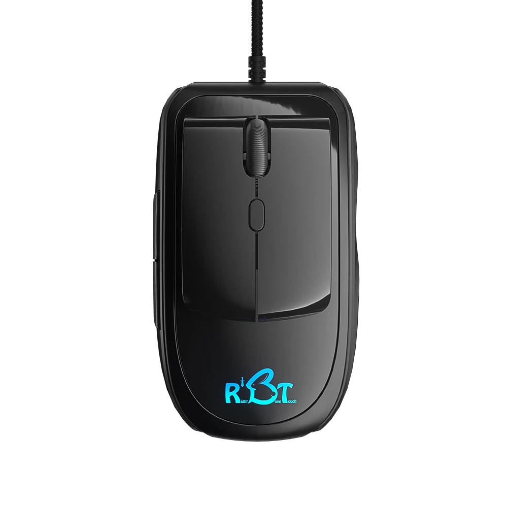 SOLAKAKARBT Rebel New Concept Ergonomic Mouse Wired Relieving Finger Pain