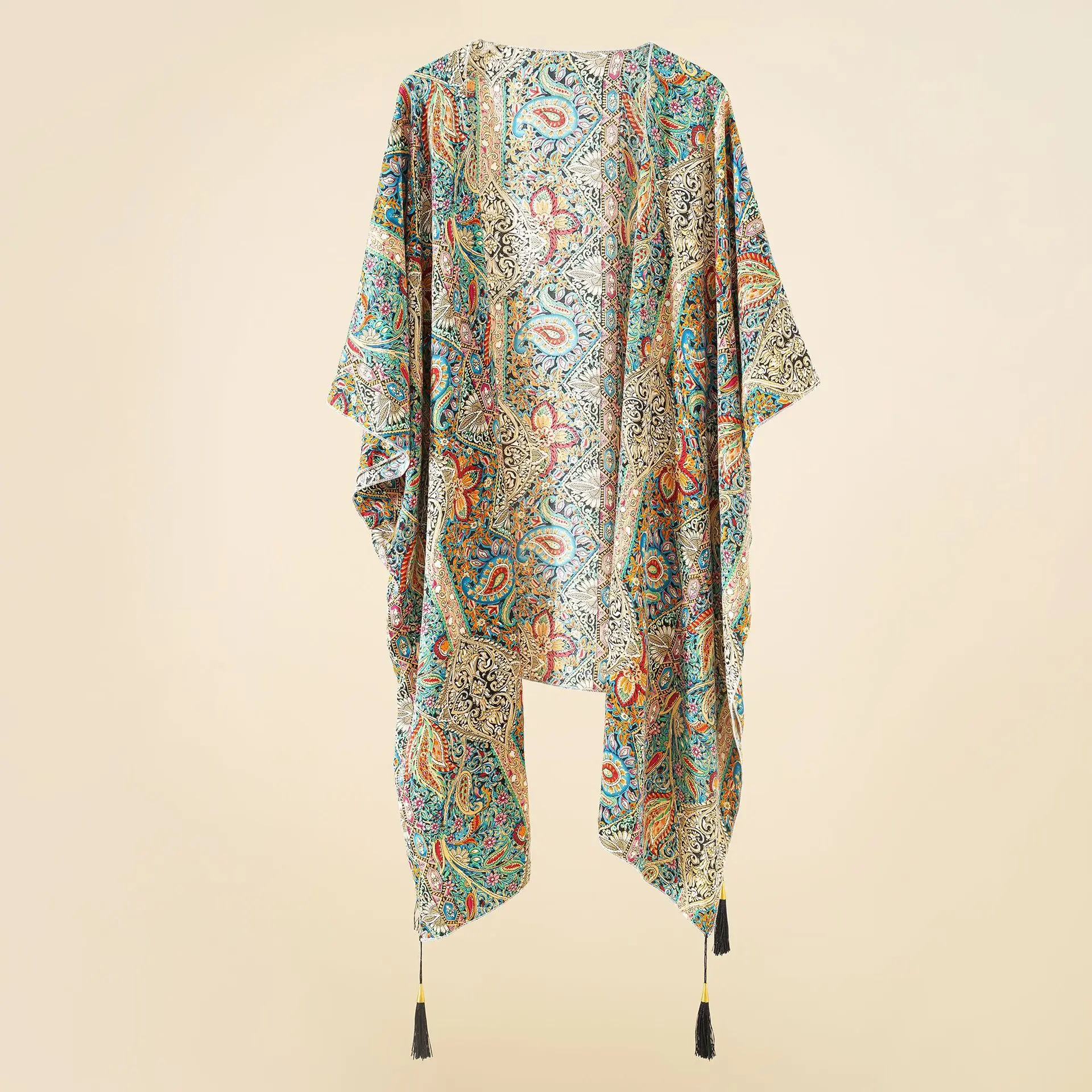 Coberturas florais soltas para mulheres, natação de praia, quimono de biquíni, cardigã, maiô, blusa, roupa de banho, tops