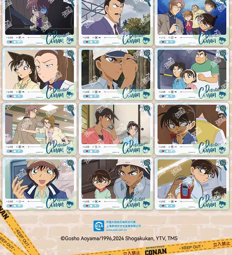 KAYOU Echte Detektiv Conan Karte Name Denken Reveal Paket Halloween Thema Kuroba Kaito Anime Sammlung Karten Spielzeug Geschenke – Detail 18