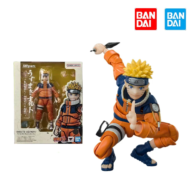 Bandai S.H.Figuarts SHF Naruto Uzumaki The NO.1 Unpredictable Ninja Edition Model Kit  Action Figures Model Toys Gift for kids