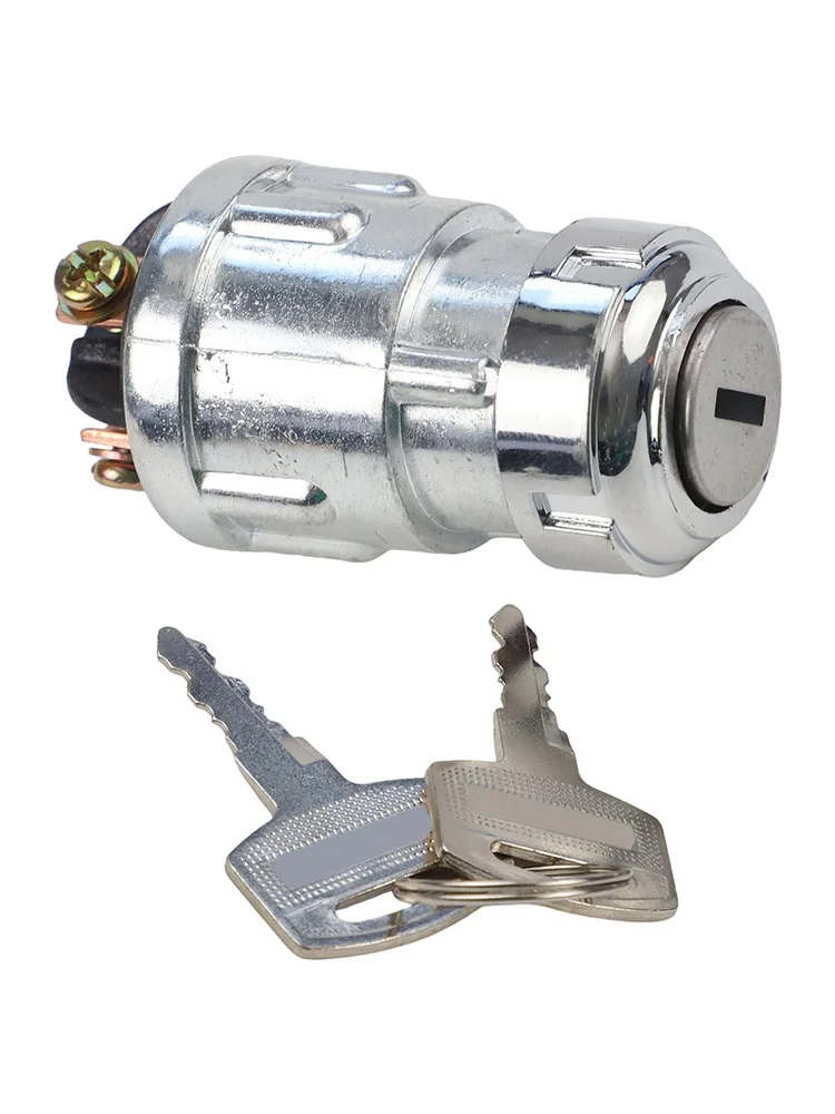 3-Position For Ignition Switch Lock for Car Boat Motorcycle Compatible with Standard For Ignition Mounting and Wiring