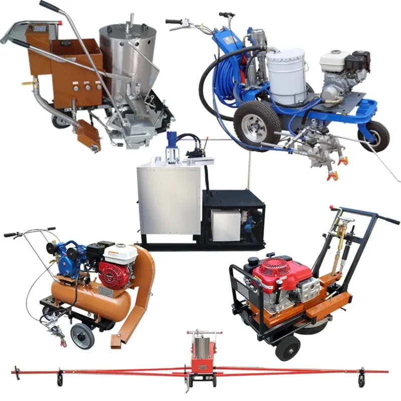 Yu Gong Large Capacity Thermoplastic Paint Line Marking Equipment Portable Automatic Road Spraying and Painting Machine Price