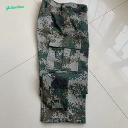 Outdoor Civilian Running And Agricultural Cotton Camouflage Pants, Loose And Durable