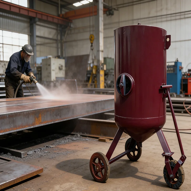 

Sandblasting Machine Portable Sand Blaster Kit High Power Sand Blasting Tool for Rust Removal Paint Removal Surface Cleaning