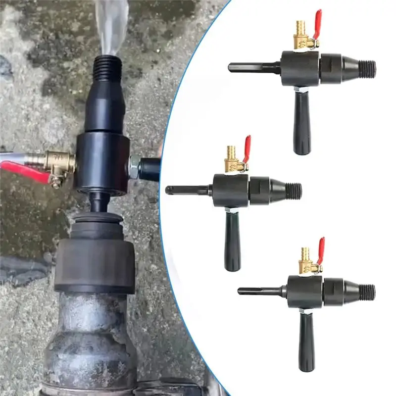 BAAU مطرقة كهربائية محول حقن المياه تحويل المطرقة الكهربائية إلى مثقاب المياه تحول حفار المياه إضافة المياه قضيب الجهاز #2