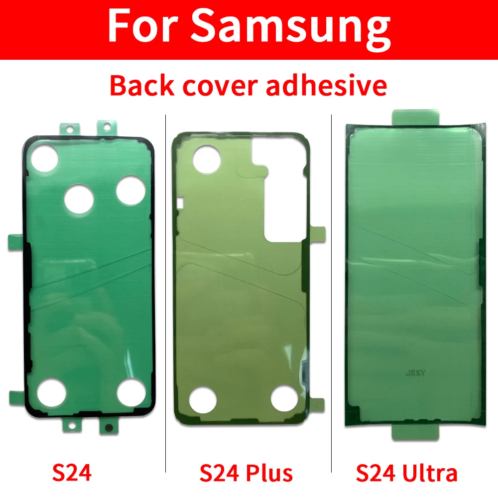 50 peças, fita adesiva à prova d'água para capa traseira, cola adesiva para samsung s23 plus s24 ultra s10 5g s10 lite s7 s8 s9 s20