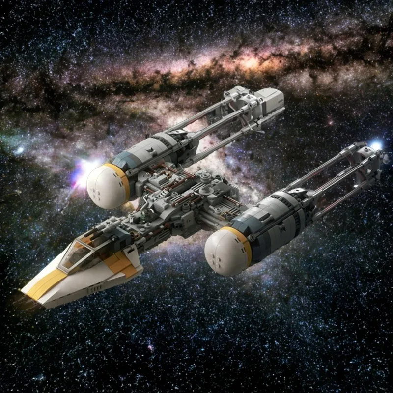 

DIY Educational Toy 892PCS Custom Building Set BTL A4 Y Wing Starfighter Gift for Kids building blocks