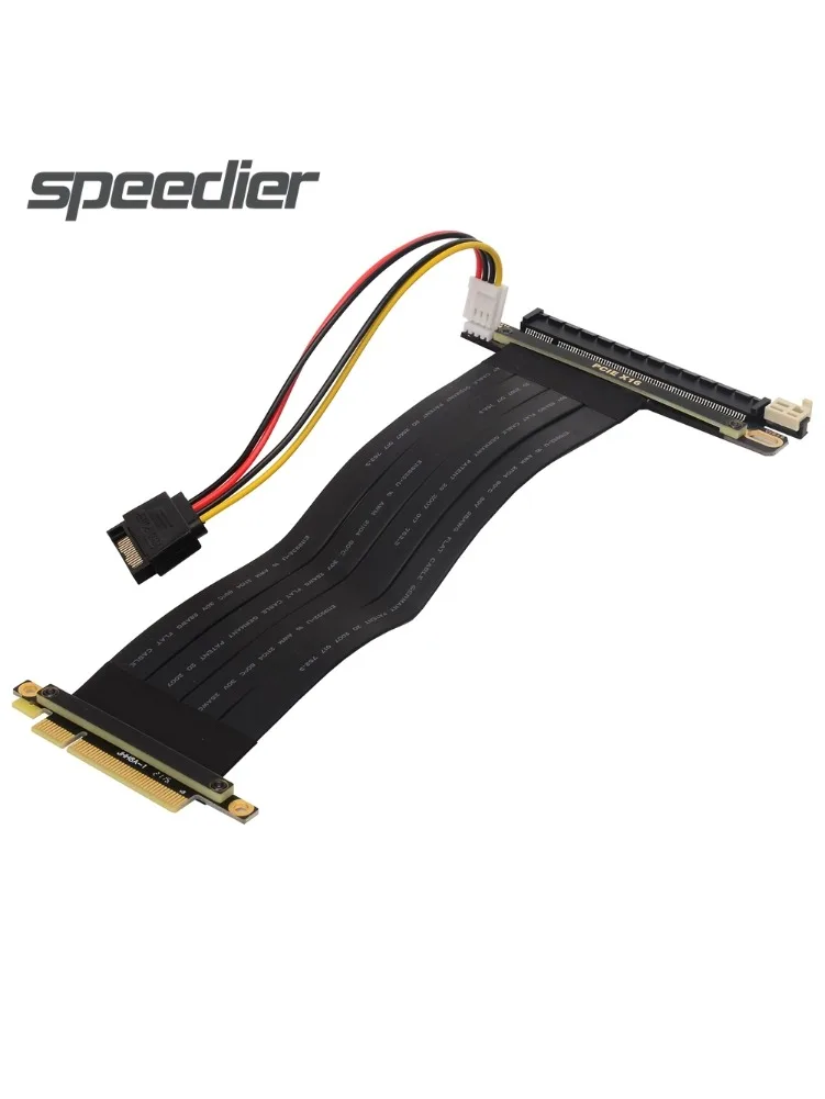 Przedłużacz PCI-E 8X do 16X, kabel zagięty PCIE 3.0 8X do PCIe 16X U2, dysk twardy, płyta główna serwera, do karty graficznej RTX 3060 — 2