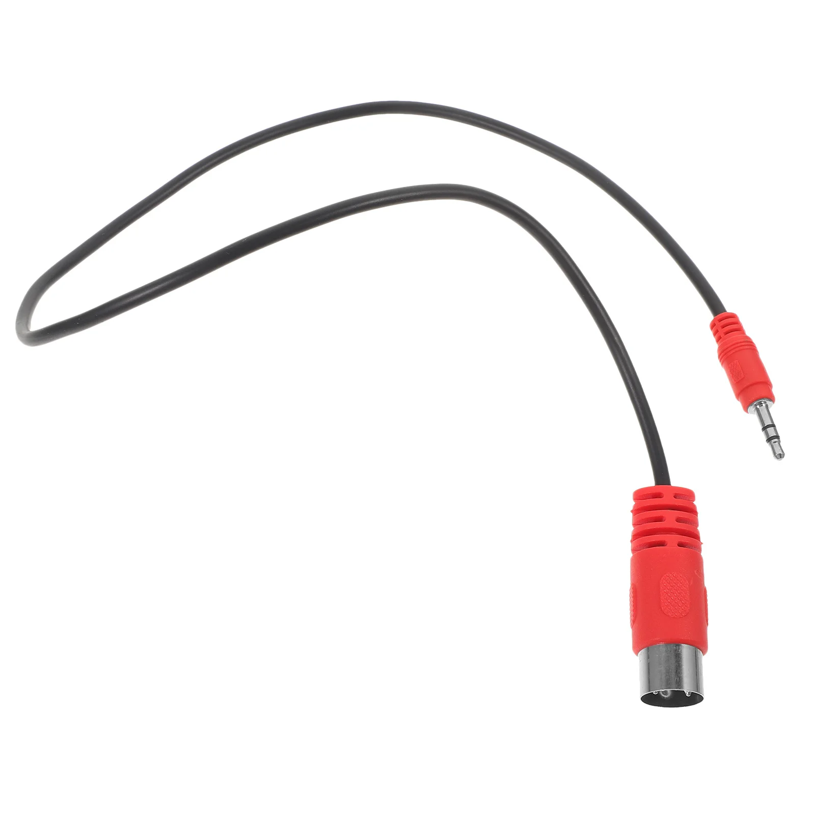 

0.5m 3.5mm to 5 Pin Din Audio Cable Adapter Stereo Jack Cord for Keyboards Pianos Sound Cards Audio Systems Midi Devices