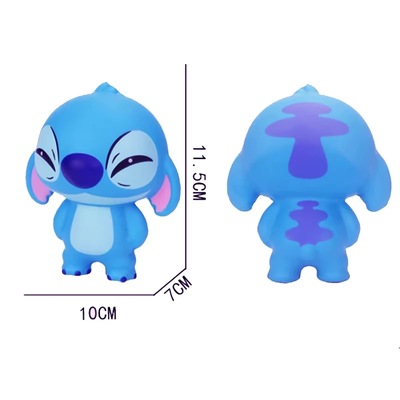 New Stitch Disney Decompression Toy Kawaii Cartoon Doll Cute Anime Soft Slow Rebound Dolls Kids Toys Children Birthday Gifts