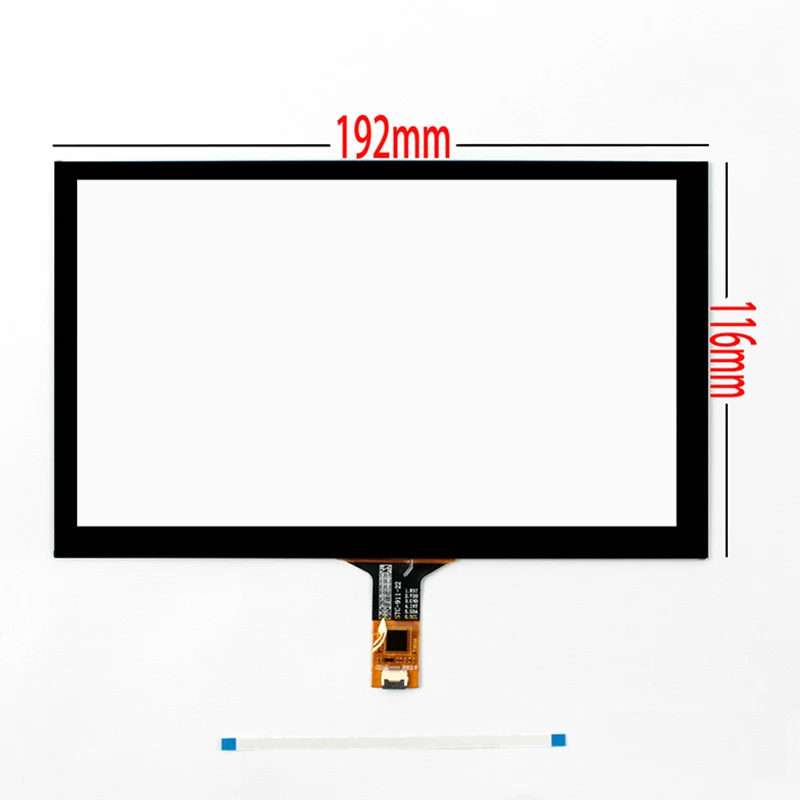 New 8 Inch 192mm*116mm 192*116 Touch Screen Panel Digitizer Glass Sensor for GT615 Car GPS Navigation Replacement