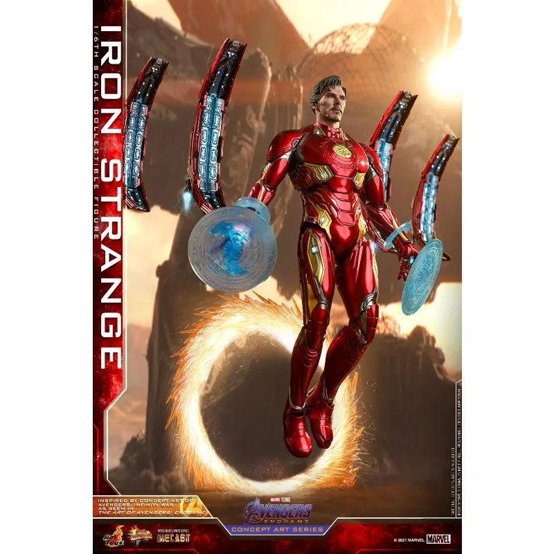 Nieuwe Originele Hot Toys Marvel IRON STRANGE MMS606 Actiefiguren Speelgoed Geschenken Collectie