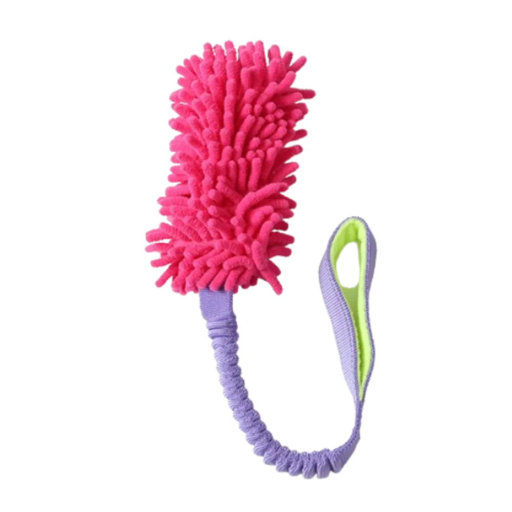 

Puppy Gnaw Toy Colorful Pet Chew Toy Funny Plush Dog Interactive Toy Cute Grind Teeth Toy Cleaning Teeth