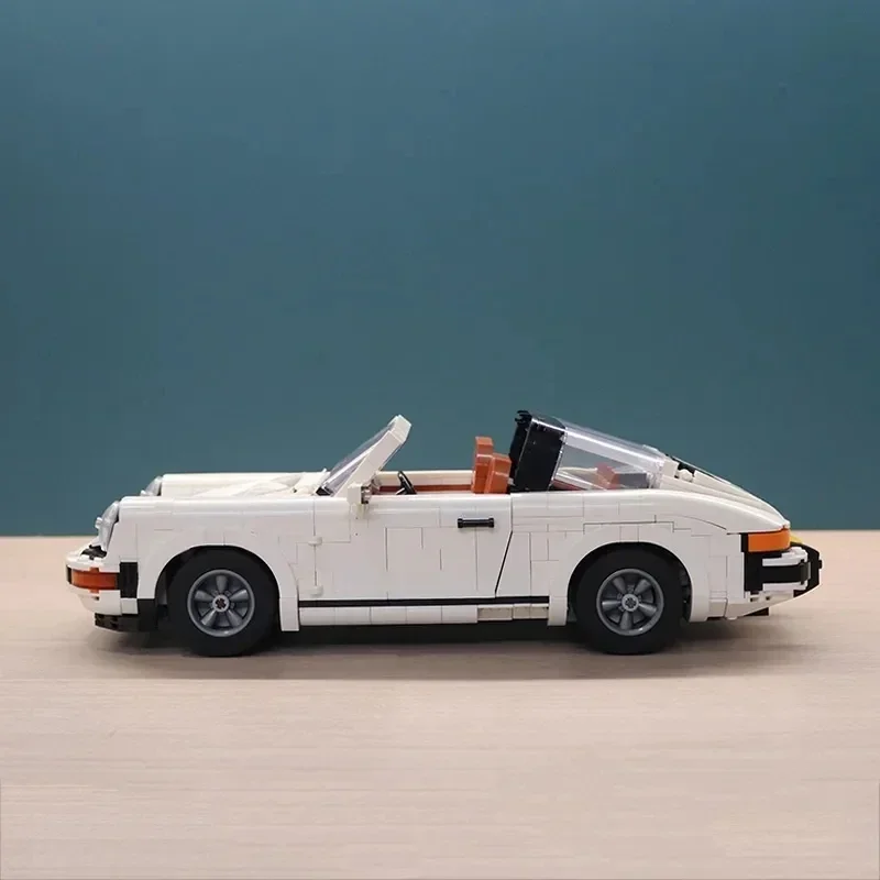 

2025 1458PCS Technical Retro Car Model Building Blocks Set 2in1 Race Classic Model Kit for Adults and Teens Toys Christmas Gifts