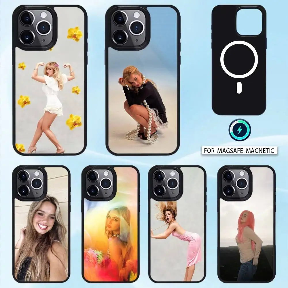 مهووس المغني أديسون راي جراب هاتف المغناطيسي آيفون 16 15 14 13 12 برو ماكس ل Magsafe غطاء الشحن اللاسلكي #1