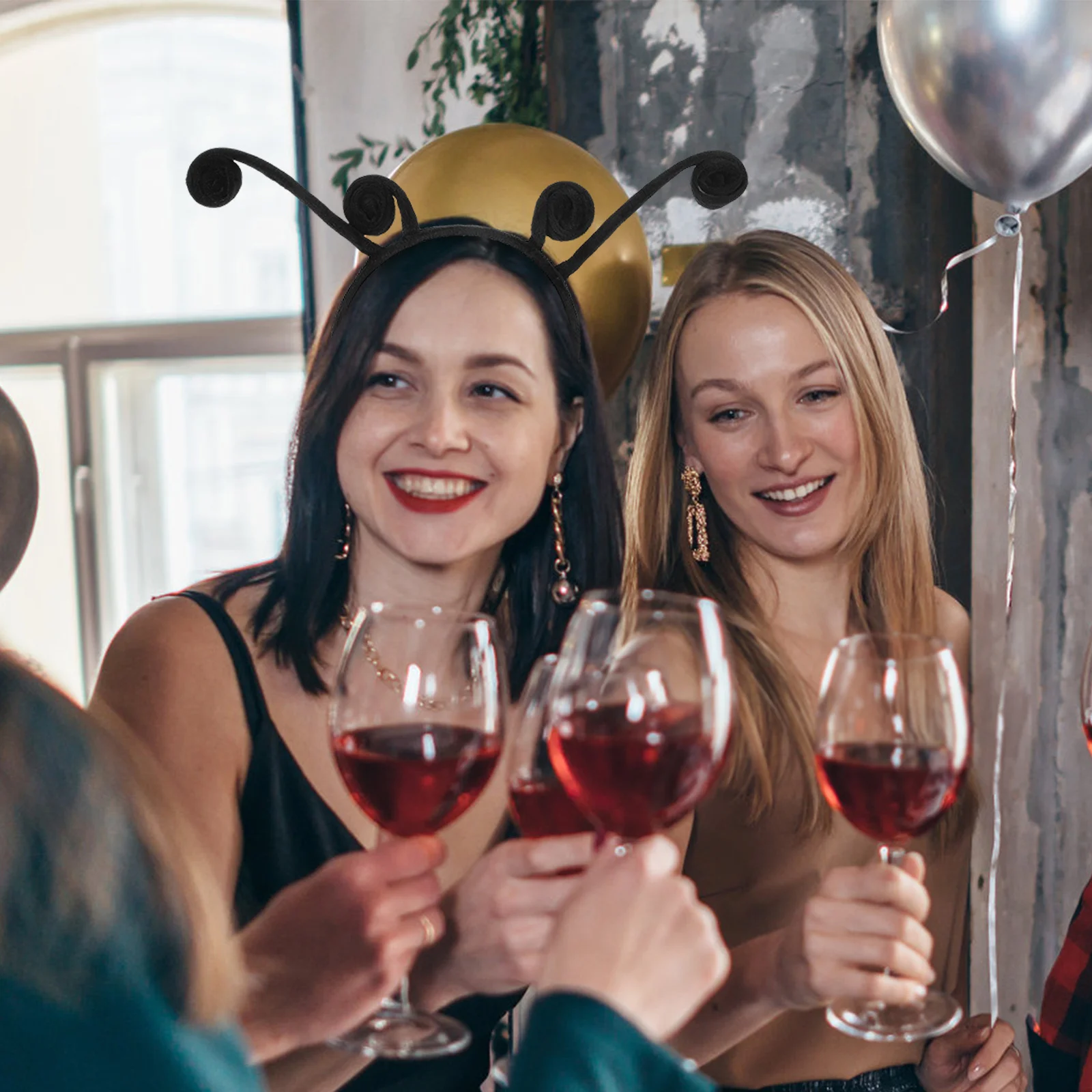 

Antenna Headband 4- Cosplay Hair Hoop Party Decorative Headband For Masquerade Halloween Festival Accessory