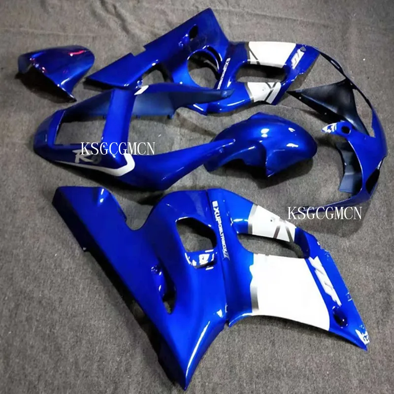 Motorcycle  Blue White  Fairing Bodywork Kit For YAMAHA YZF R6 1998-2002 2001 2000 1999 YZF R6 Hot,sales