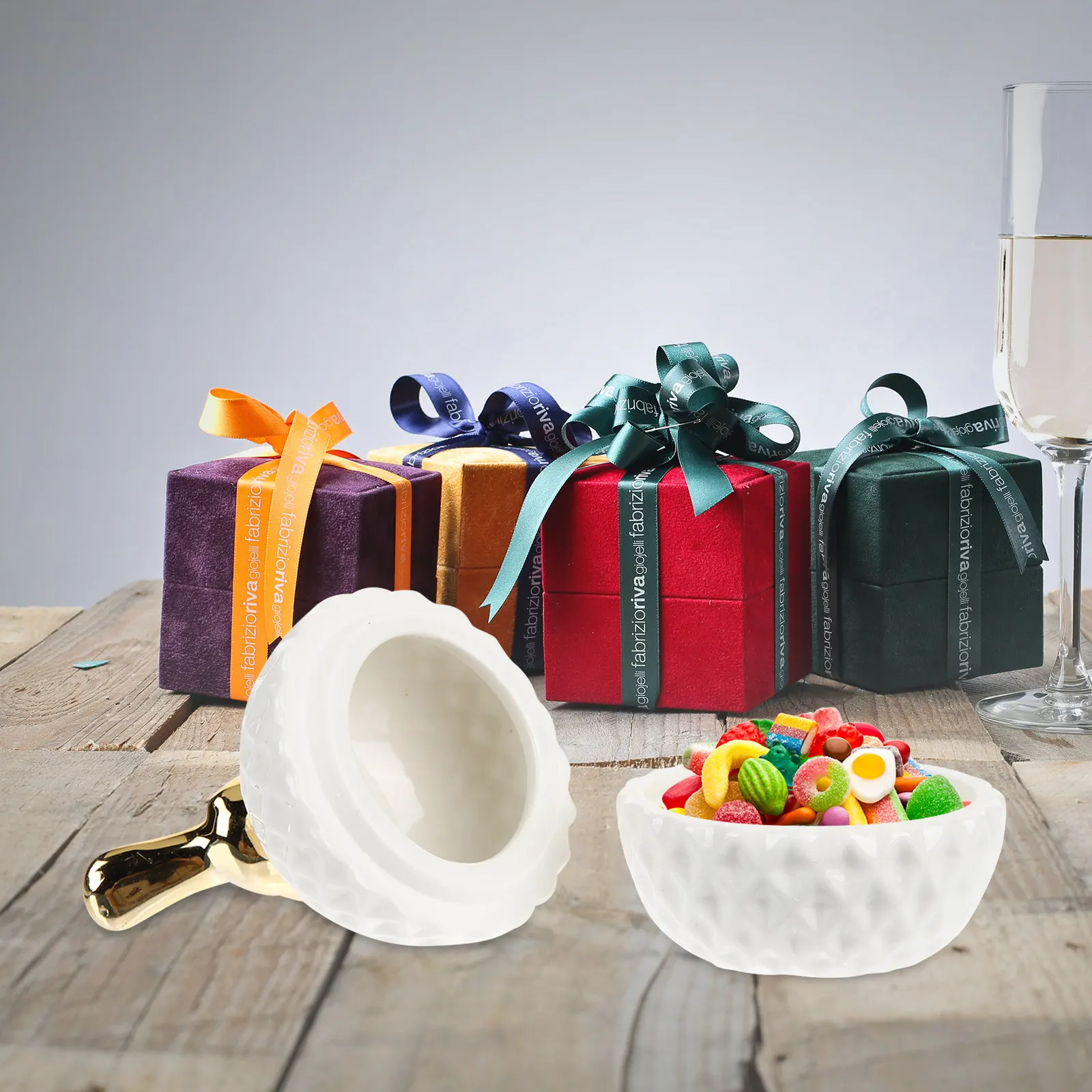 

Creative Ceramic Jewelry Organizer Box Animal Shape Decorative Jewelry Storage Case Small Sundries Box for Necklaces Earrings