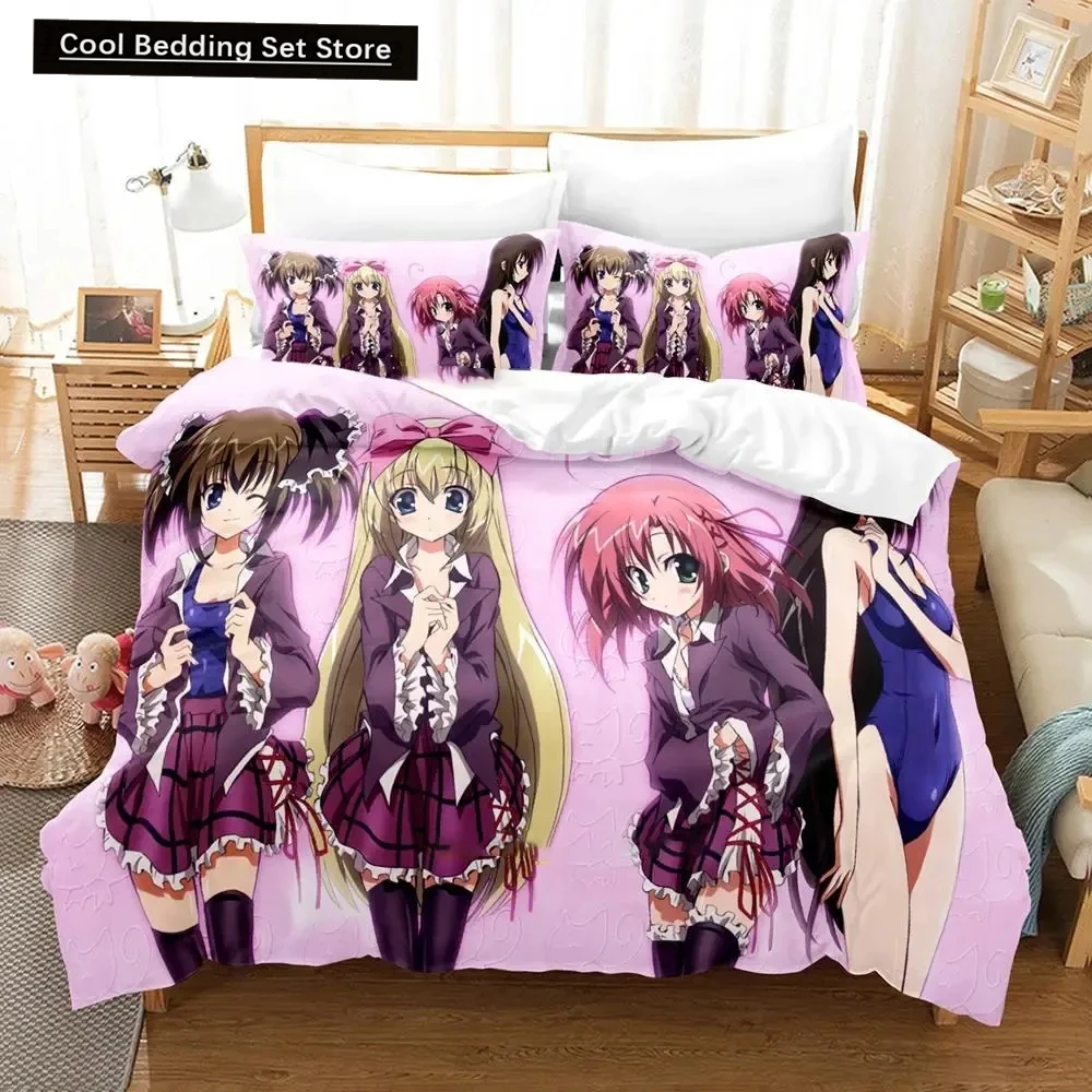 

Anime Student Councils Discretion Bedding Set,Duvet Cover Bed Set Quilt Cover Pillowcase,King Queen Twin Size Boys Girls Adults