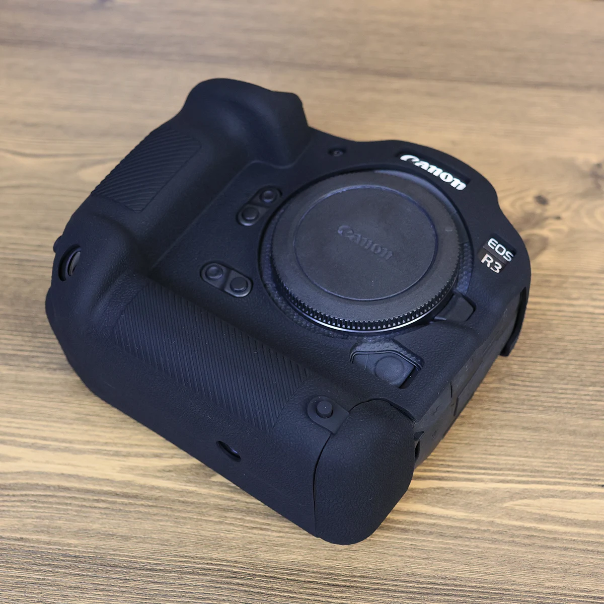 Portátil Soft Camera Bag Silicone Armor, Skin Case, protetor de capa do corpo, design de textura antiderrapante, Canon EOS R3 protetora