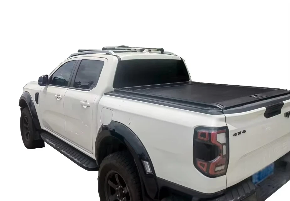 

Lockable Heavy Duty Aluminum Retractable Tonneau Cover | UV Resistant Pickup Truck Roller Shutter| Auto Parts for Pickup Trucks