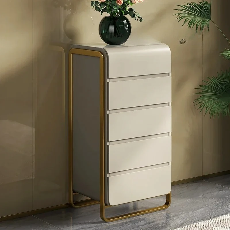 

Light luxury chest cabinet, modern simple and fashionable high-end marble drawer storage cabinet, bucket cabinet