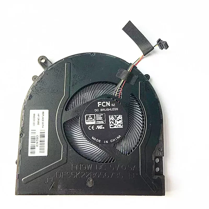 For HP HP 14-DY 14-EK 14-ES TPN-W146 W155 W158 14-EC Laptop Cooling Fan