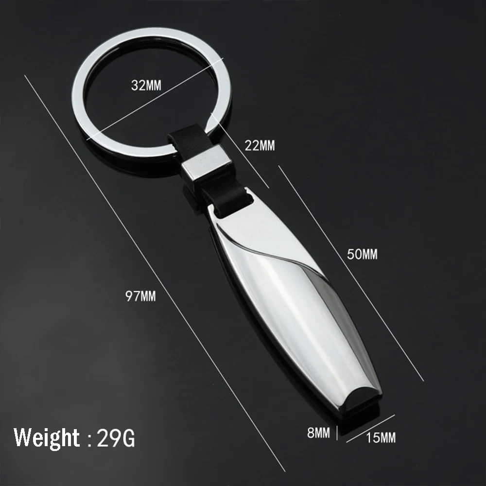 Car Keychain Keyring Key Rings Holder For Mercedes Benz AMG W204 C63 W203 W124 CL A35 A45 C43 C63 CLA35 E63 S63 SLS Accessories