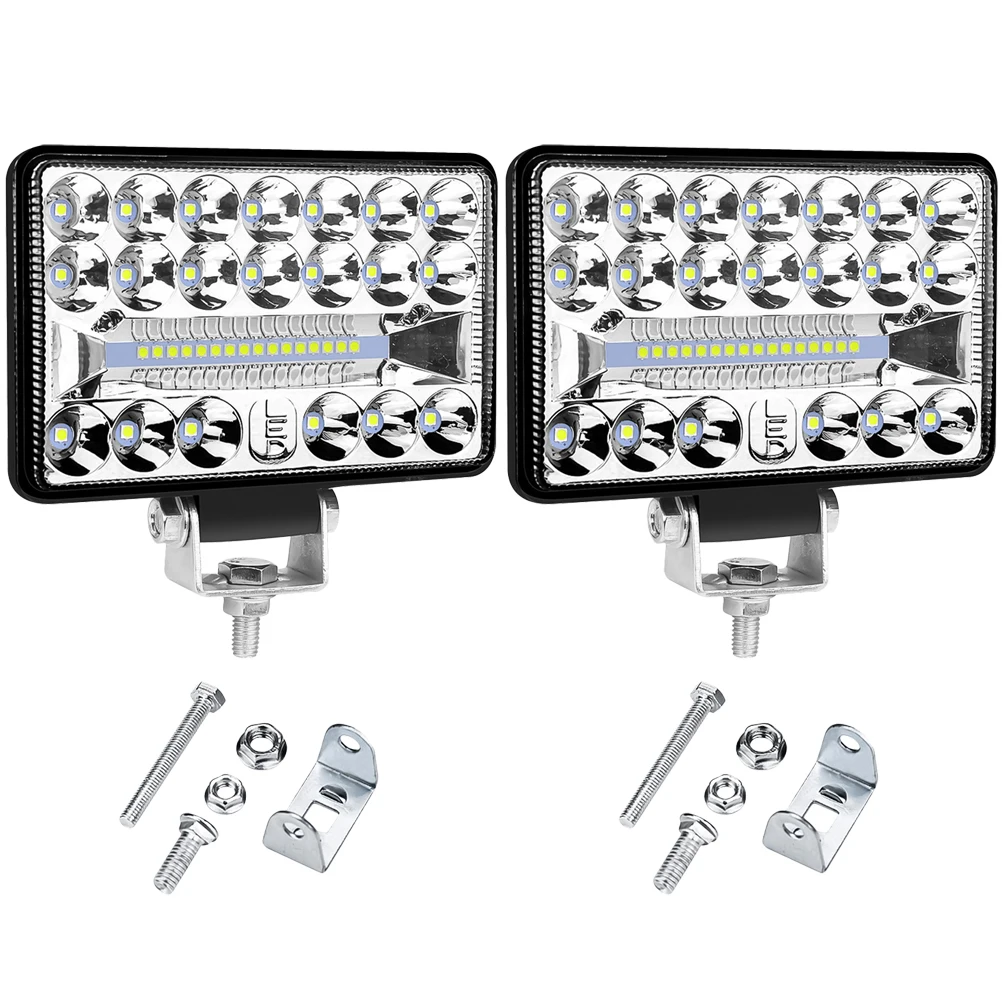 

2Pcs LED Working Light 4 Inch 36 Leds 180W IP67 Waterproof Durable Outdoor Truck Car Auxiliary Light LED Work Lamp