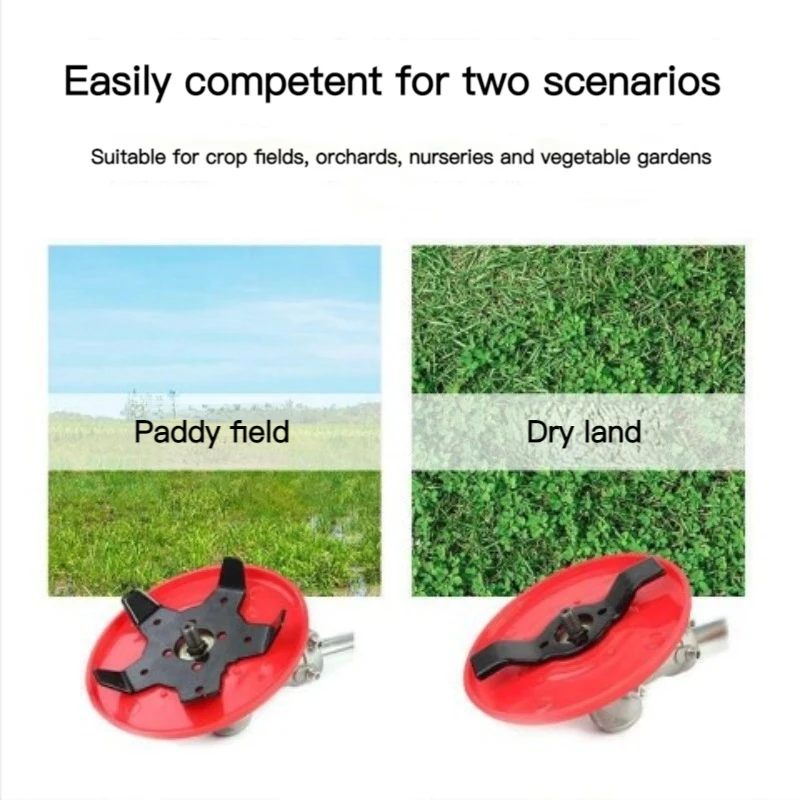 Universal Brush Cutter Blade Trimmer Head Metal Blades Trimmer Garden Grass Paddy Field Dry Land Lawn Mower Machine Tool