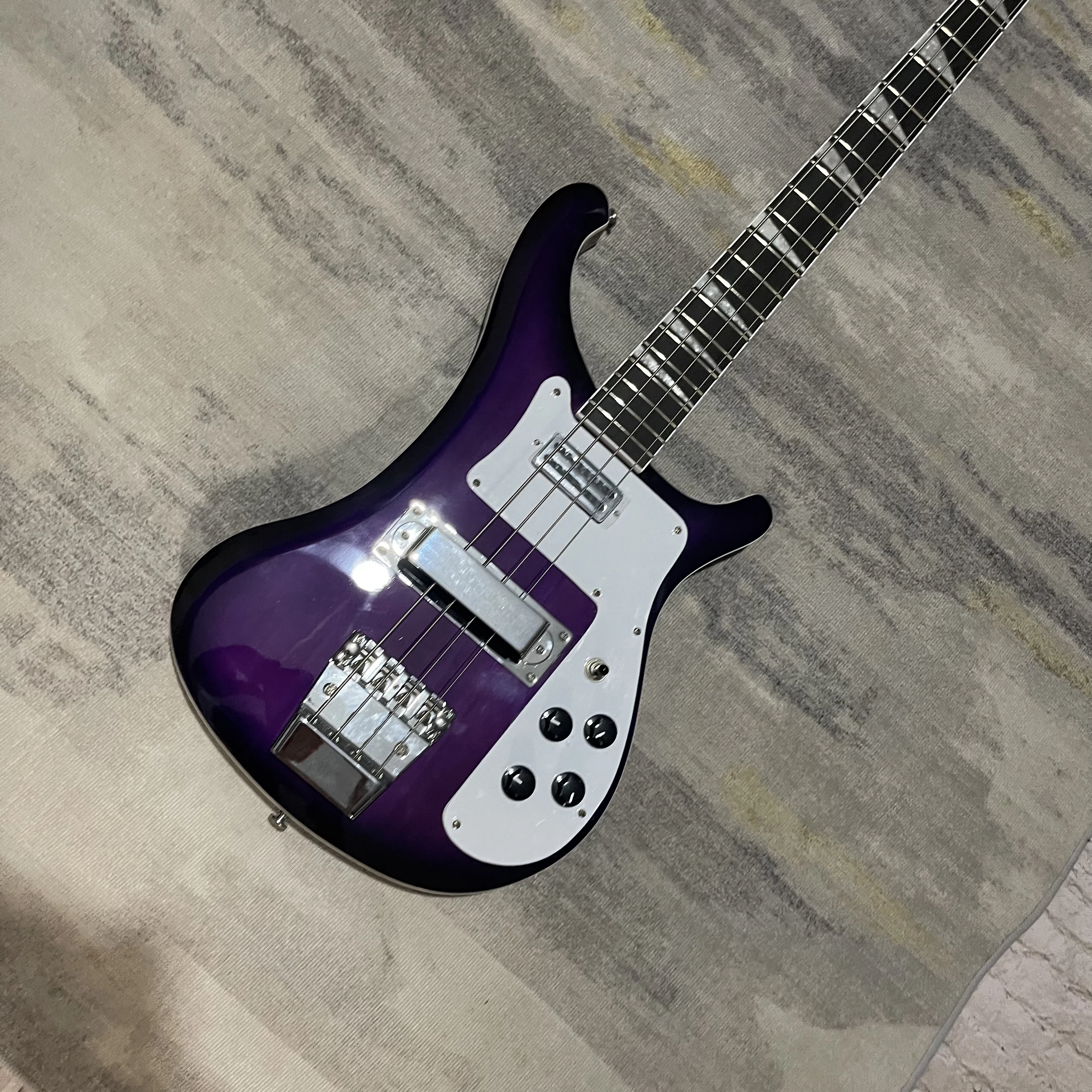 In stock, 4 chords, rickenbacker electric bass, beginner, teaching, stage application, factory real pictures